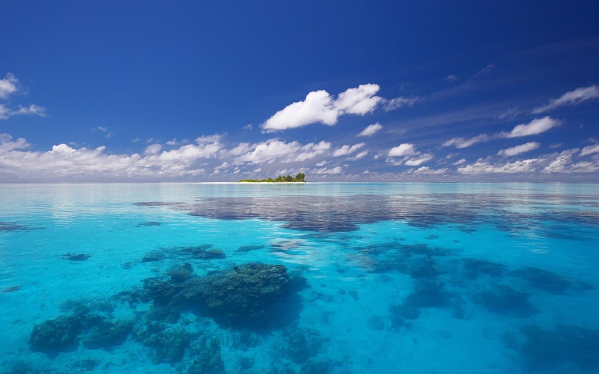 Карибское море голубая Лагуна