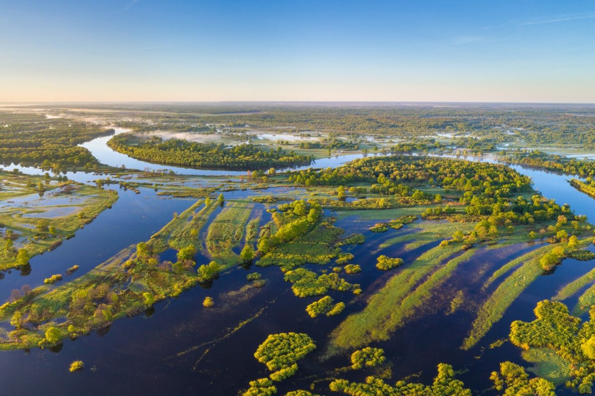 Е40 река Припять