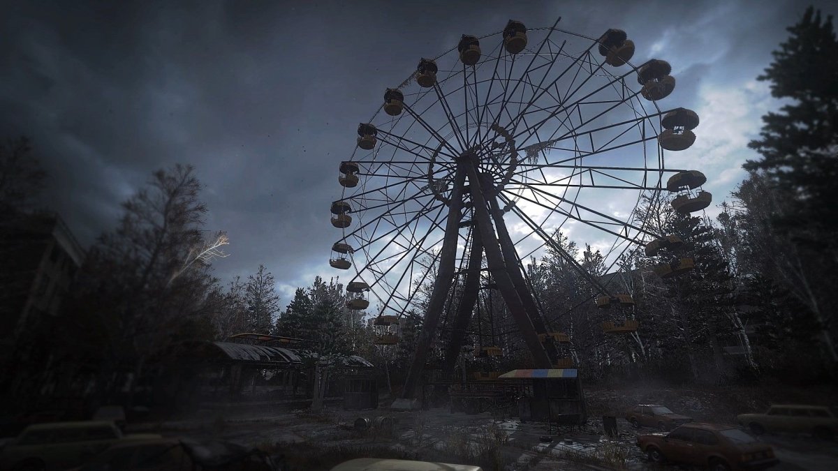 Припять колесо обозрения сталкер