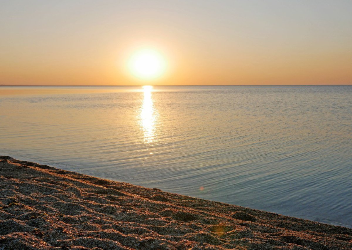 Азовское море в штиль