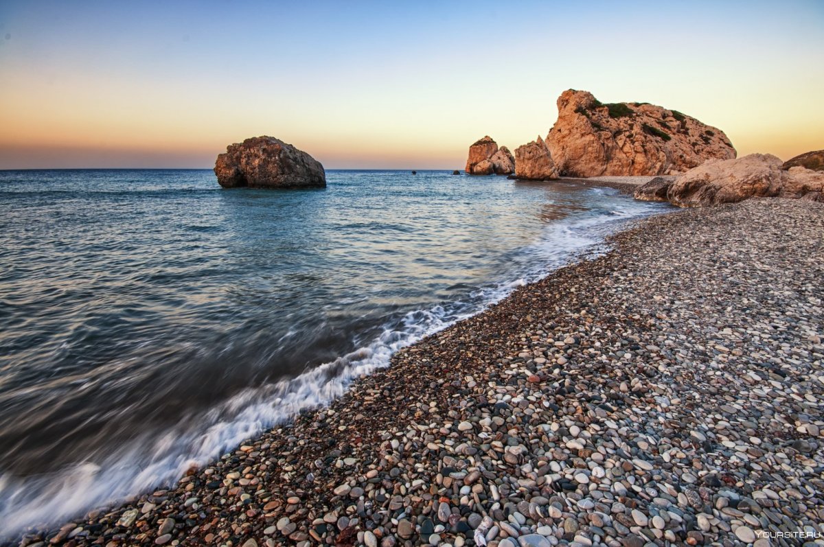 Каменистые пляжи черного моря