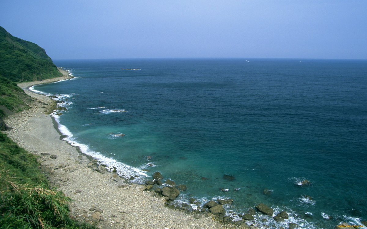 Вид на черное море