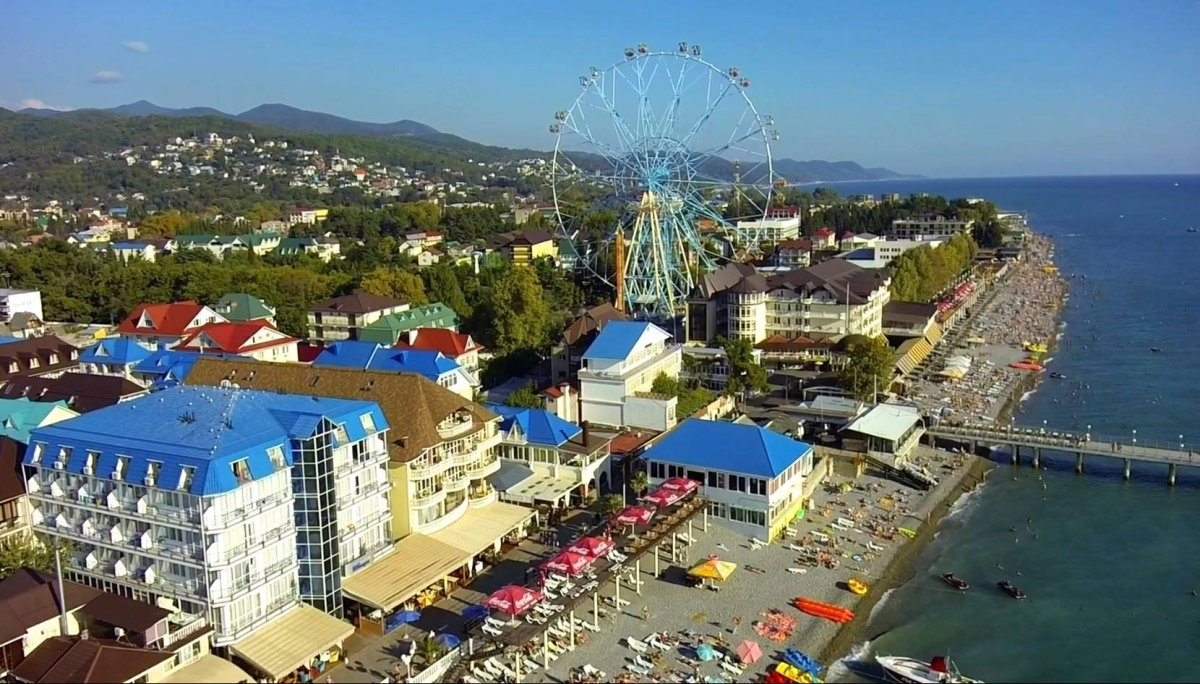Курортный поселок Лазаревское