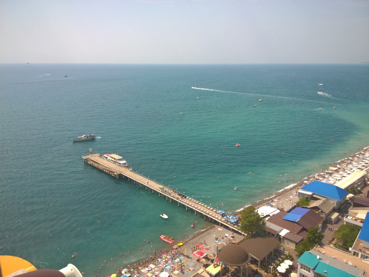 Черное море Лазаревское