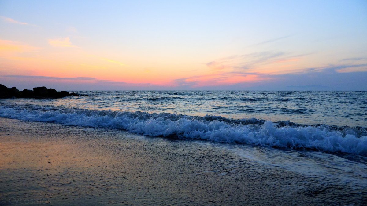 Черное море пляж