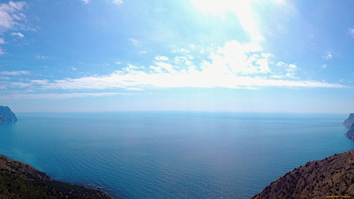 Крым море панорама
