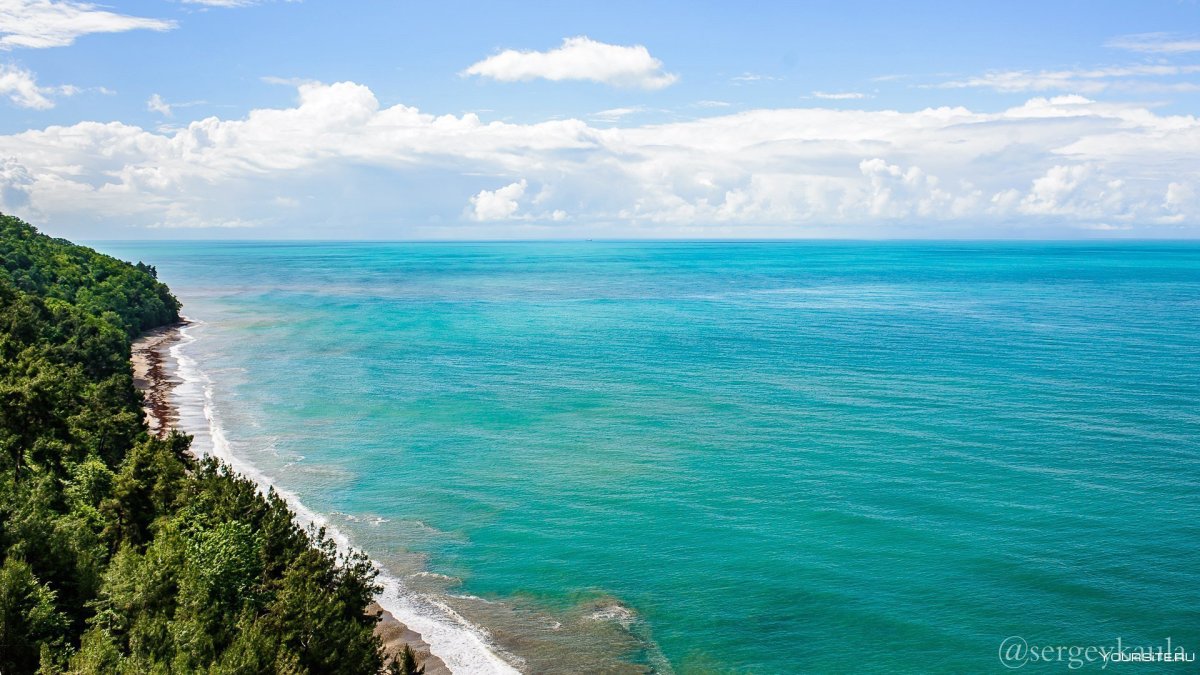 Абхазия горы и море