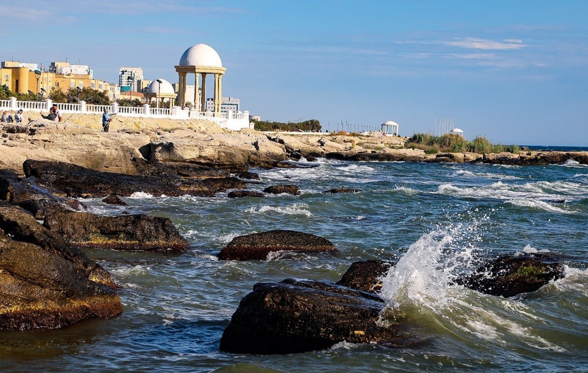 Каспийское море Каспийск