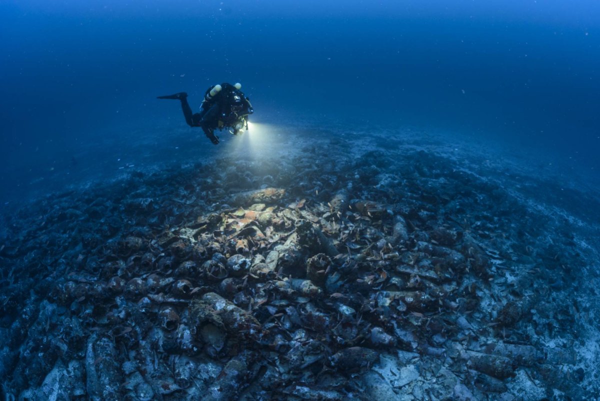 На дне моря
