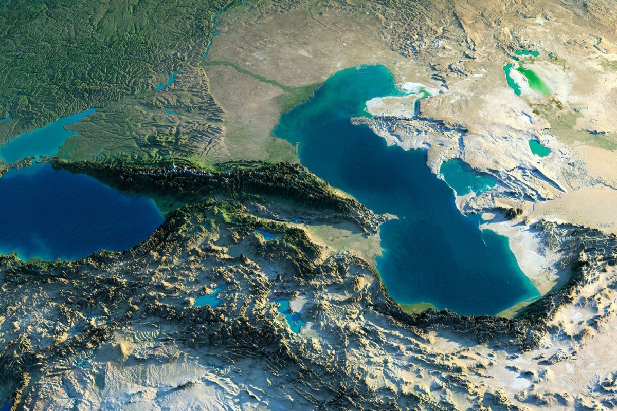 Евразия Каспийское море