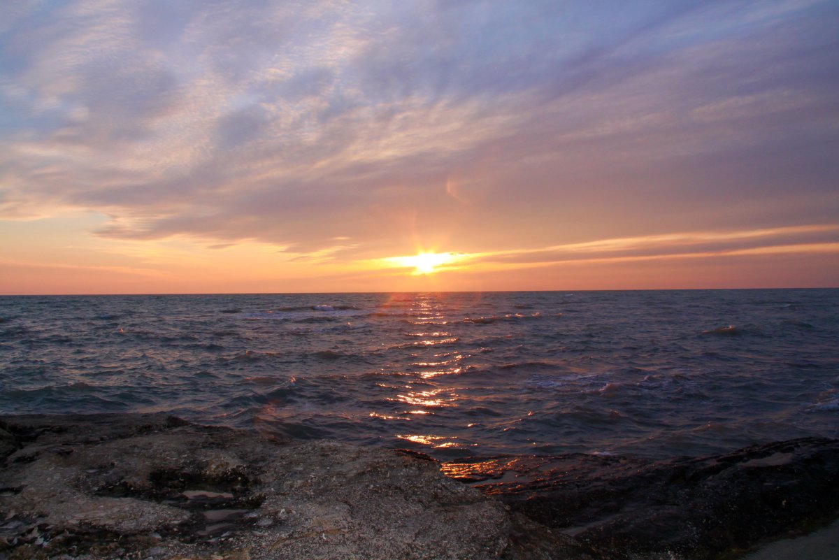 Море Каспийское пля Ленкорань