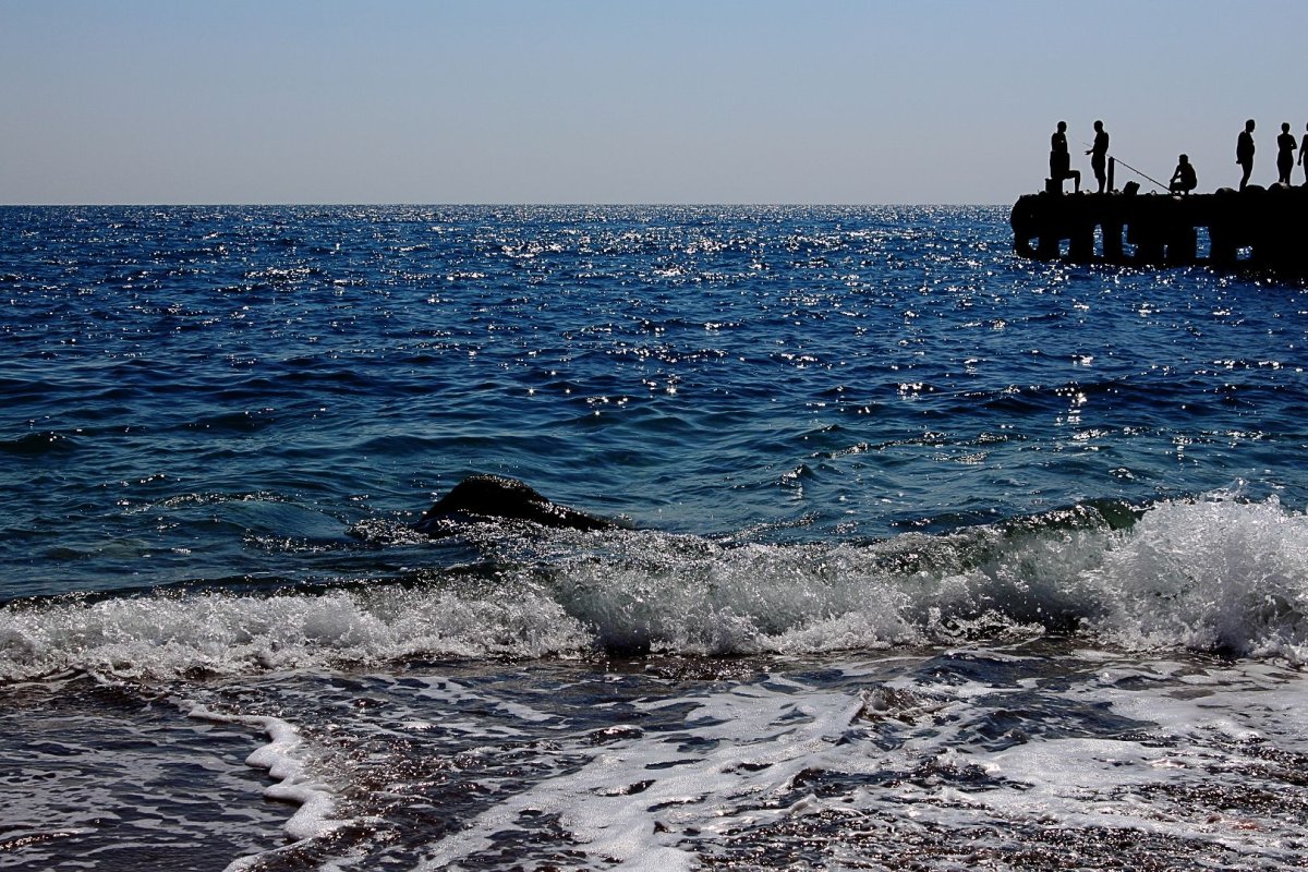 Открытое черное море