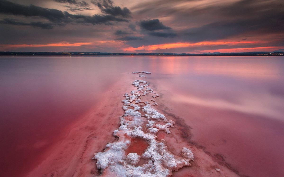 Кояшское озеро в Крыму