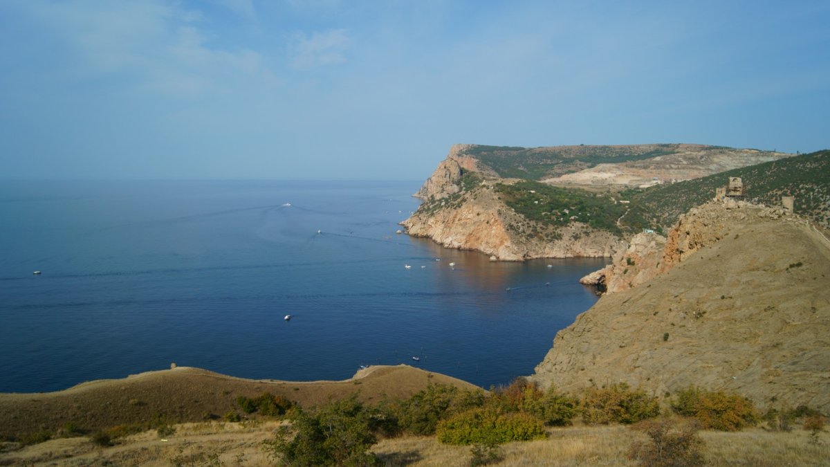 Красивые места в Орлином Севастополь