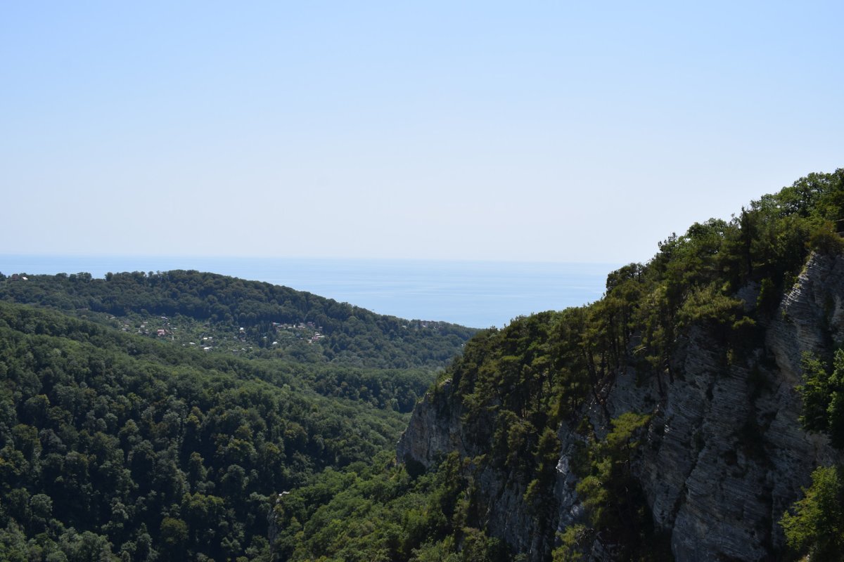 Орлиные скалы Сочи фото ноябрь