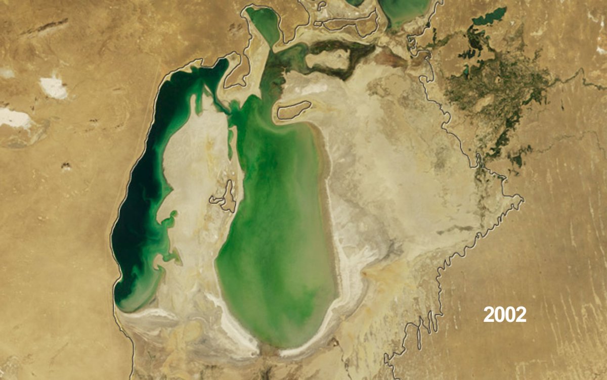 Каспийское море и Аральское море