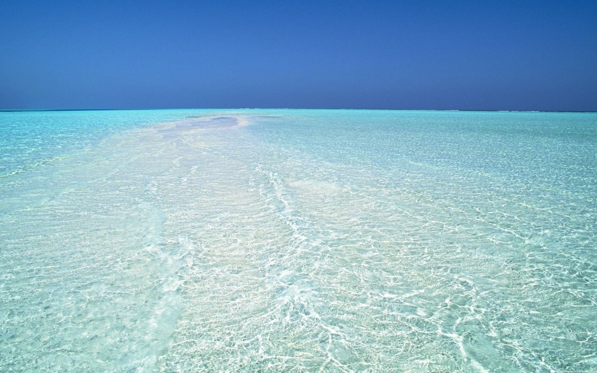 Прозрачное море