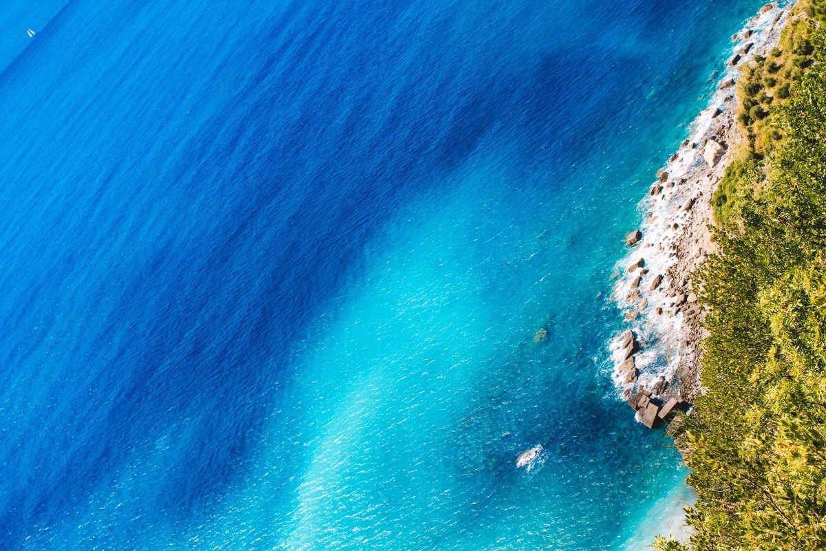 Море вид сверху