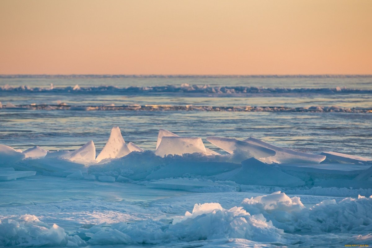 Снежное море
