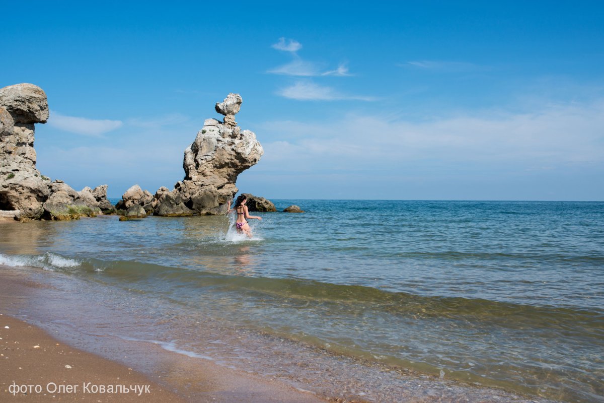 Золотое Крым Азовское море