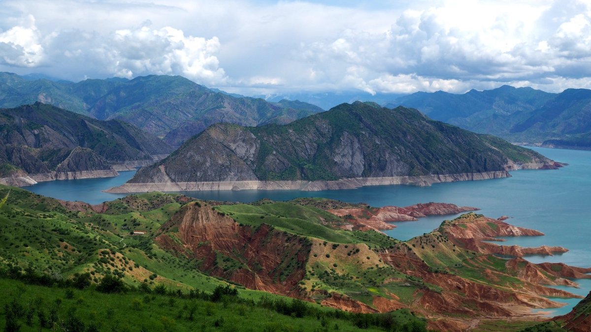 Нурек Таджикистан водохранилище