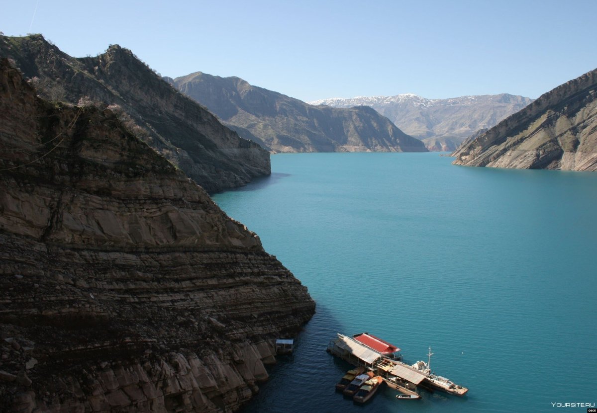 Нурек Таджикистан водохранилище