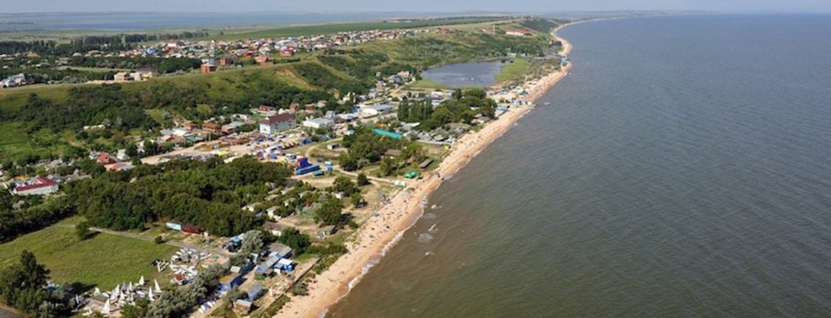 Азовское море Темрюк Голубицкая