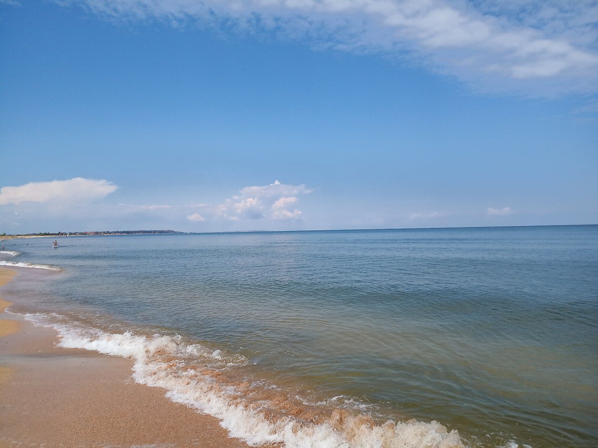 Поселок Голубицкая Азовское море