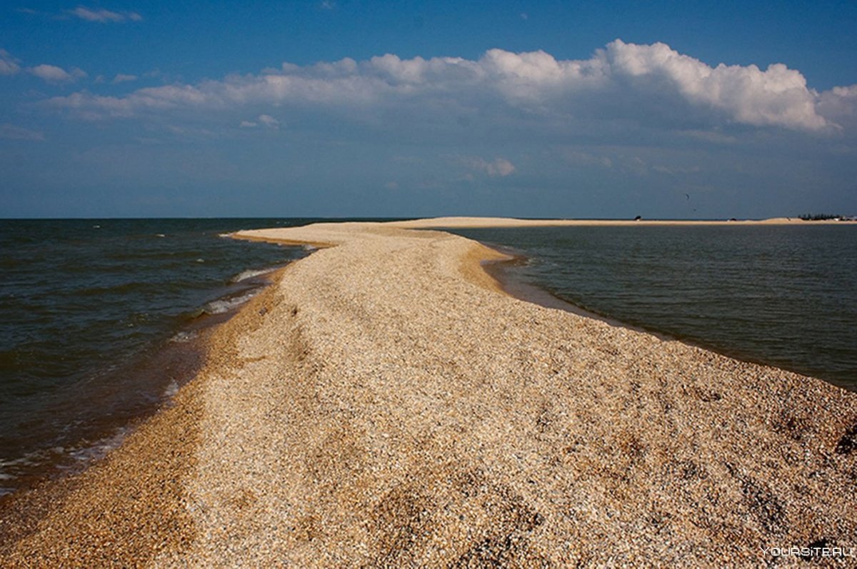 Должанская коса Азовское море