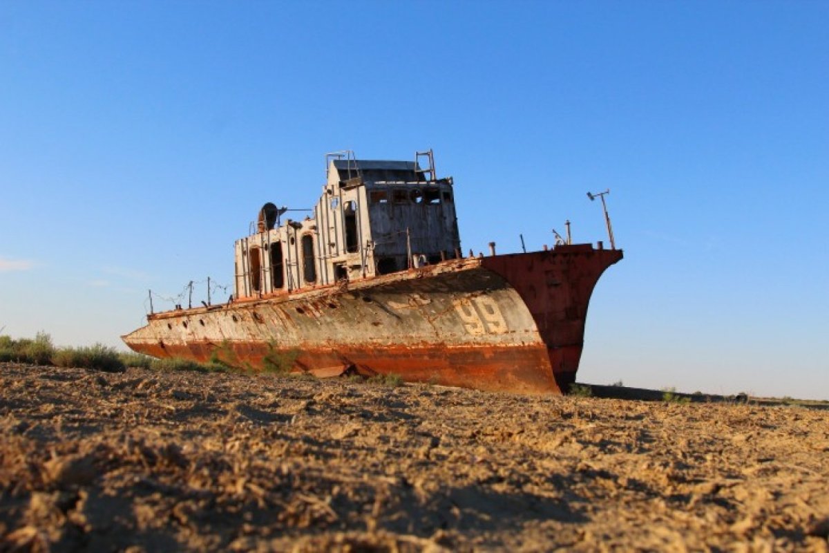 Кладбище кораблей Аральское море