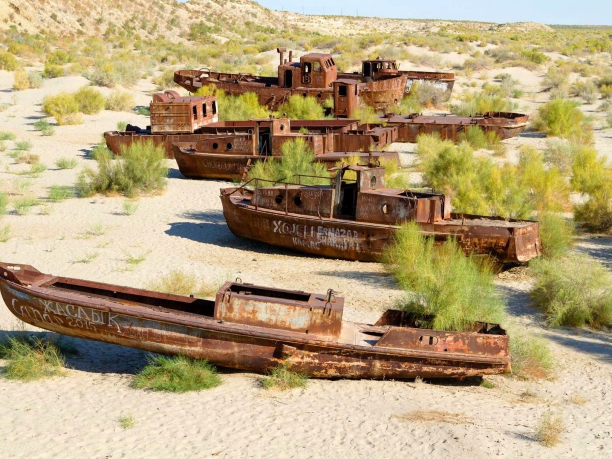 Кладбище кораблей Аральское море