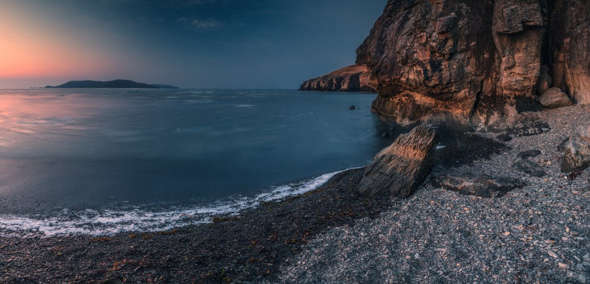 Японское море панорама