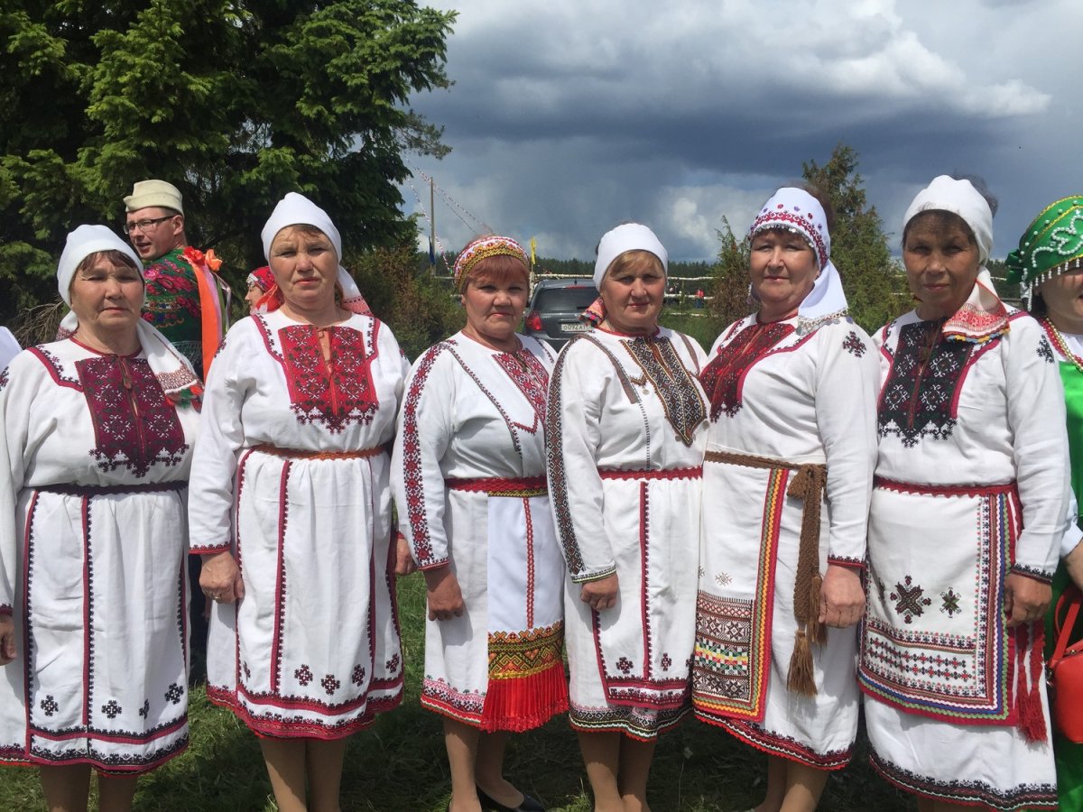 Марийцы в Пермском крае национальный костюм