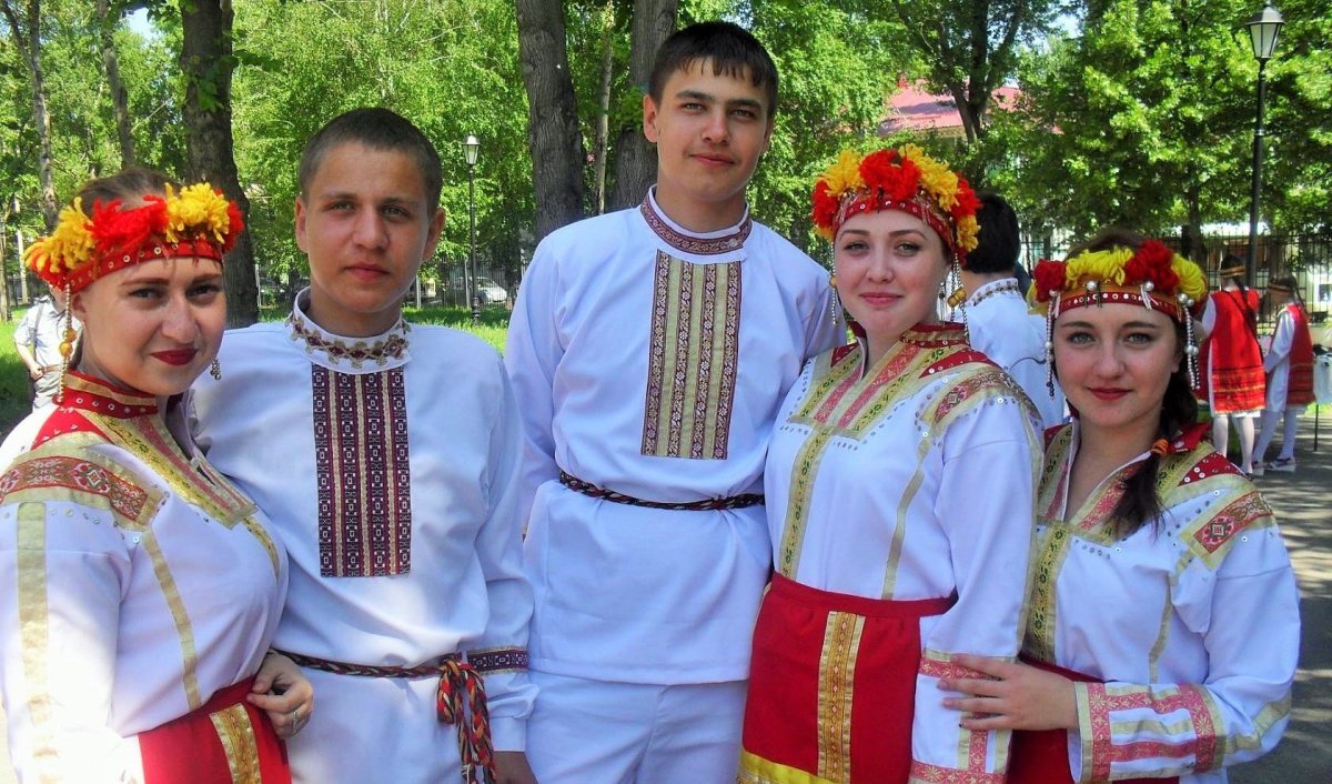 Мордовский народ Мокша