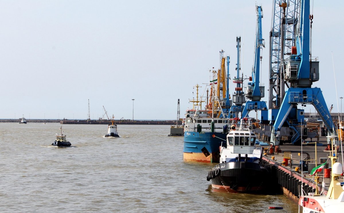 Морской порт Энзели