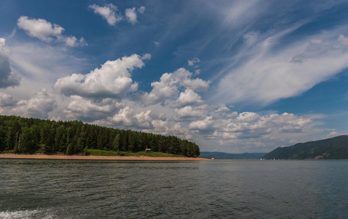 Красноярское море водохранилище