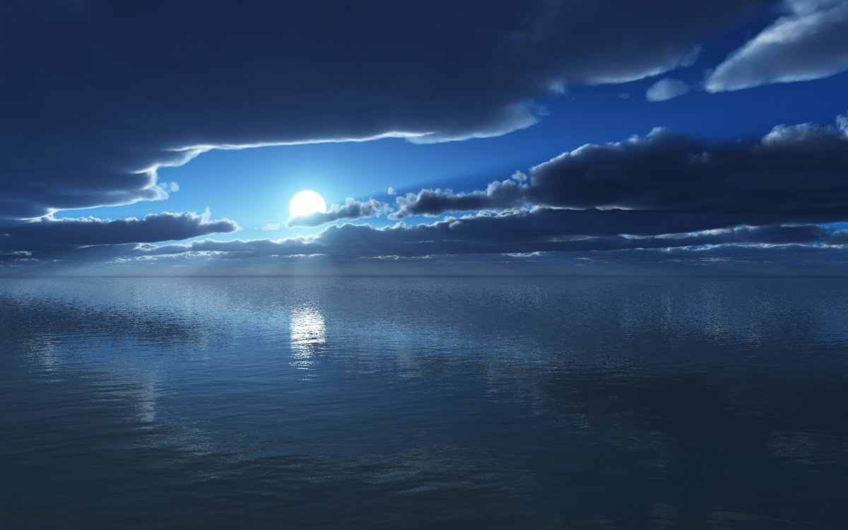 Ночное море