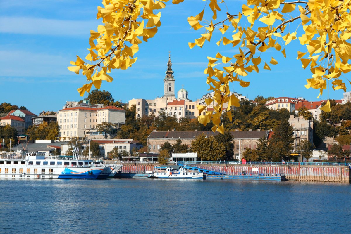 Сербия Белград ноябрь
