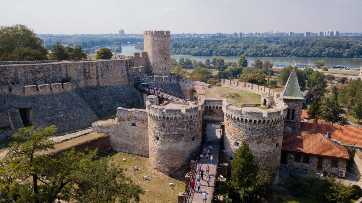 Белградская крепость Сербия