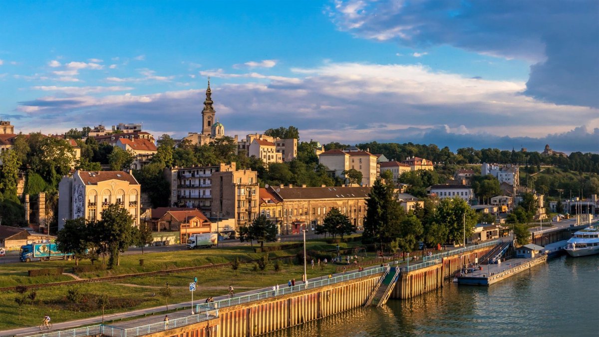 Сербия Белград панорама
