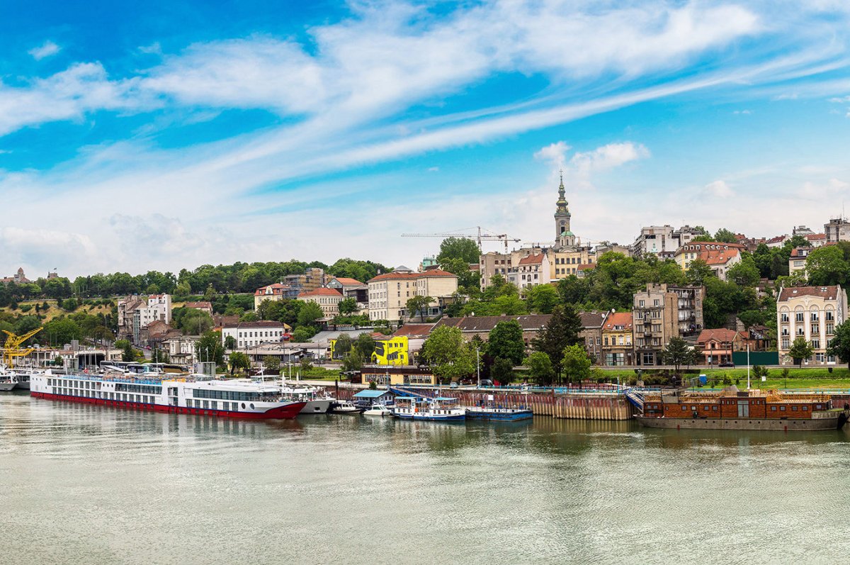 Река Sava Белград