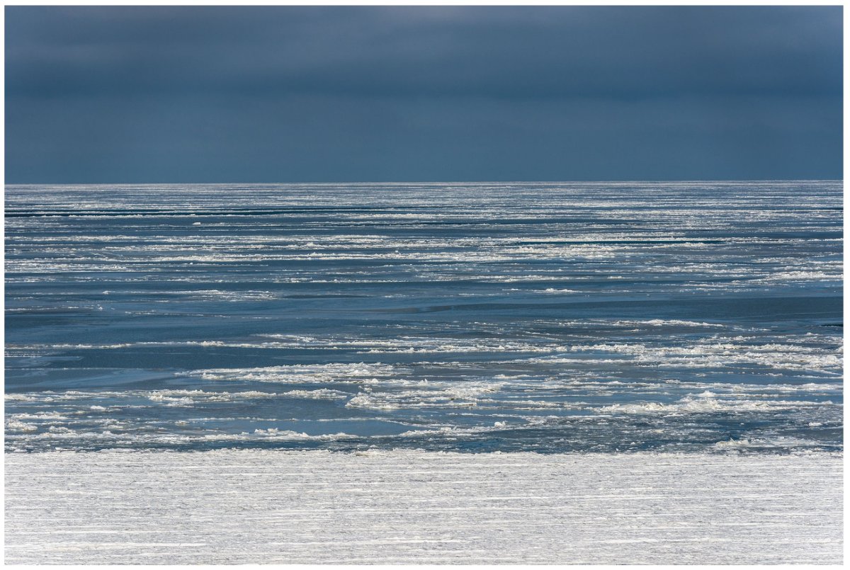 Морская вода зимой