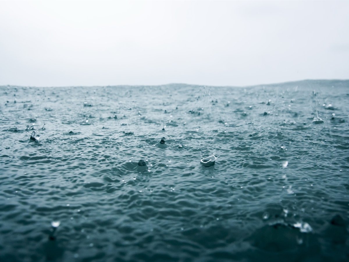 Дождливое море