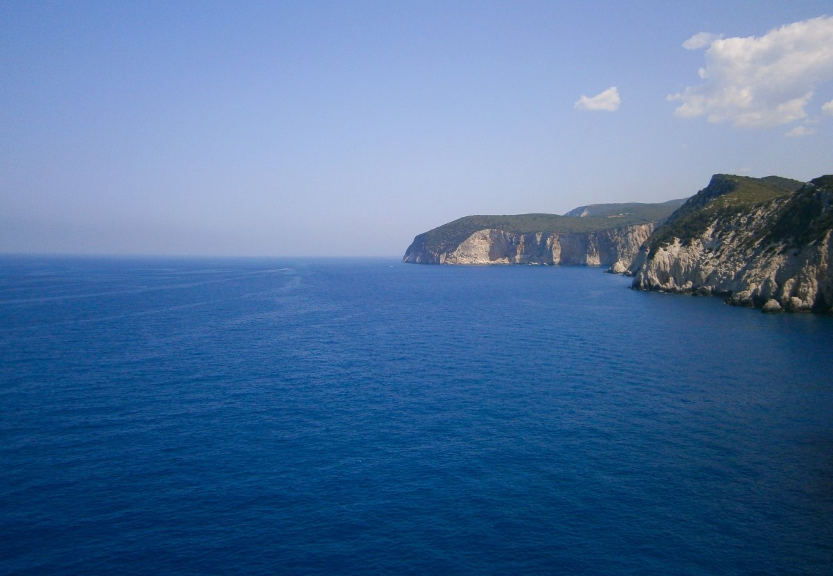Небо, горы и море древняя Греция