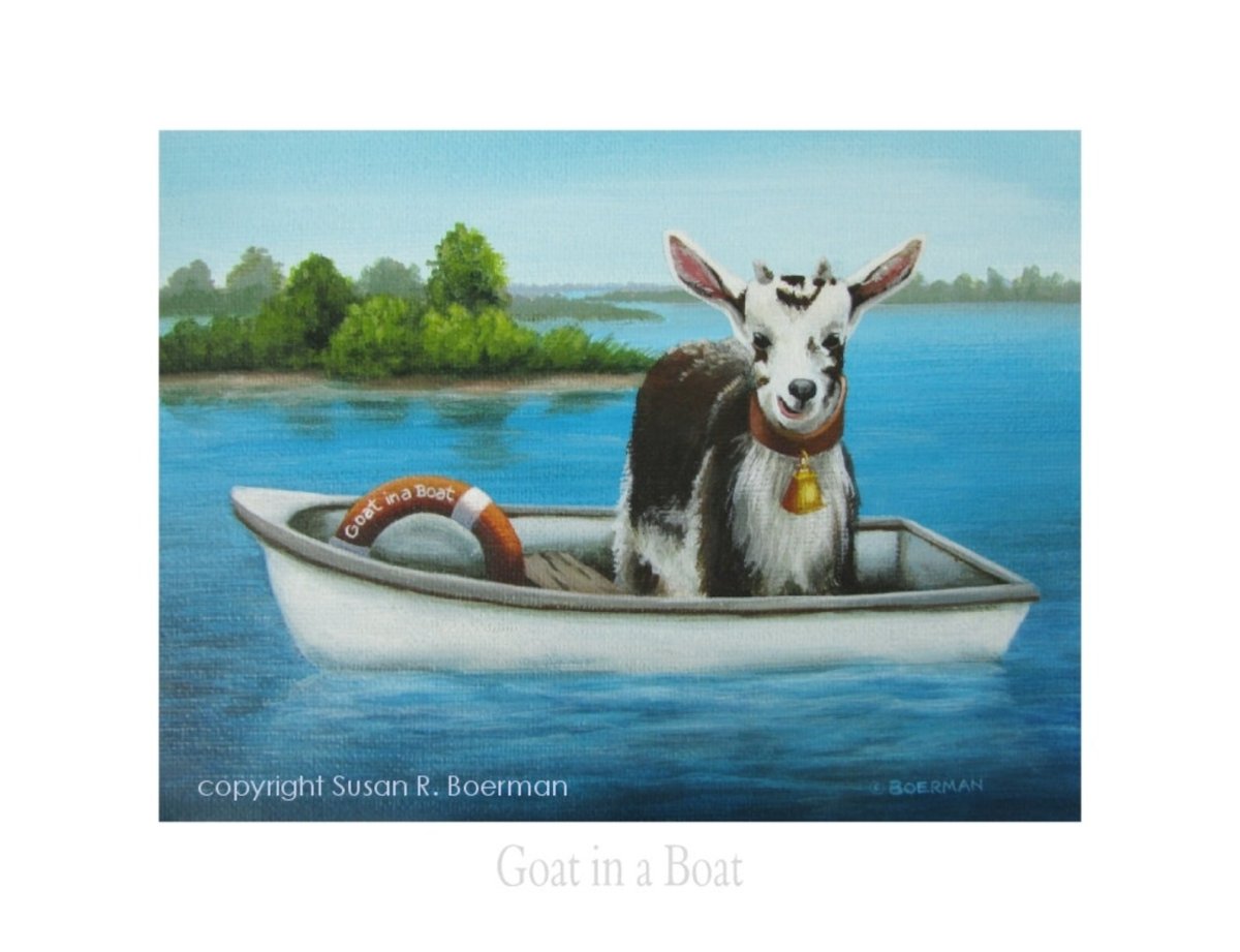 Козлик в лодке