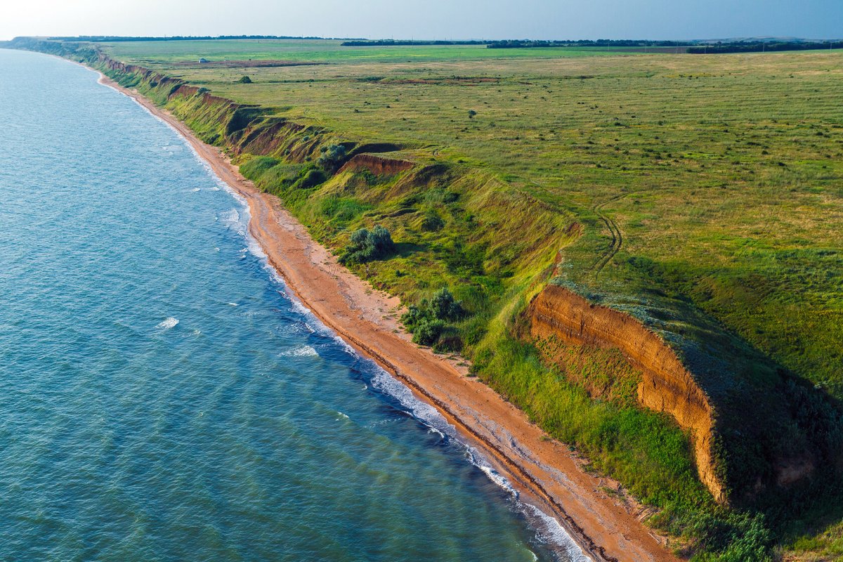 Азовское море урочище кучугуры