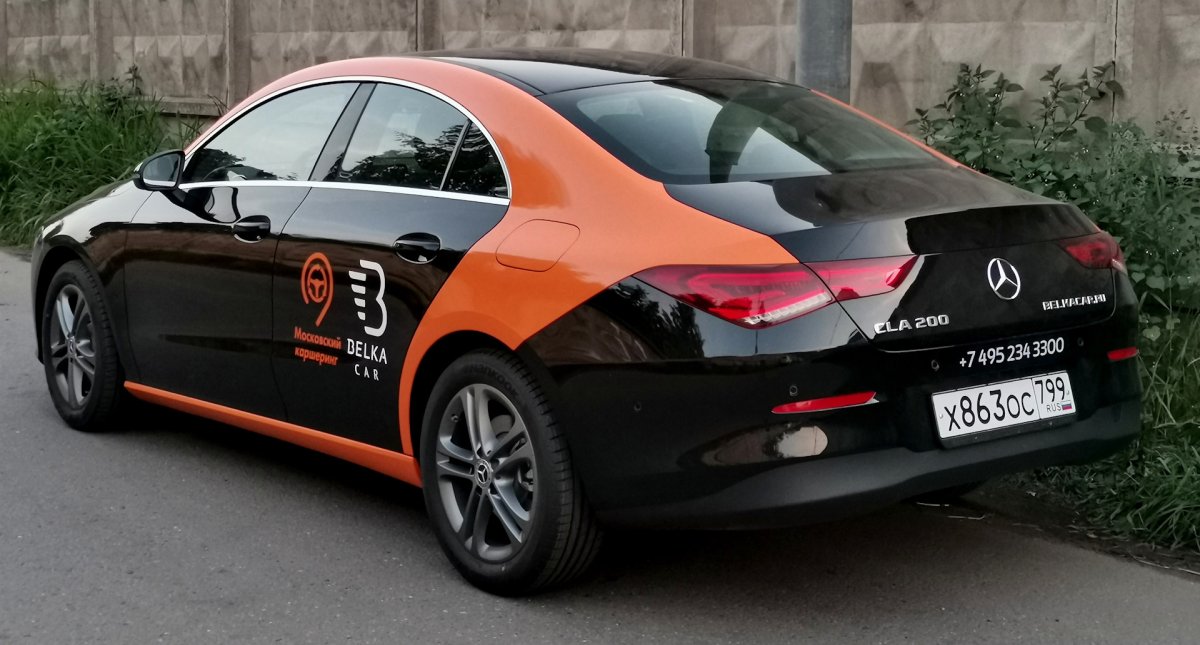 Мерседес CLA 200 кашеринг