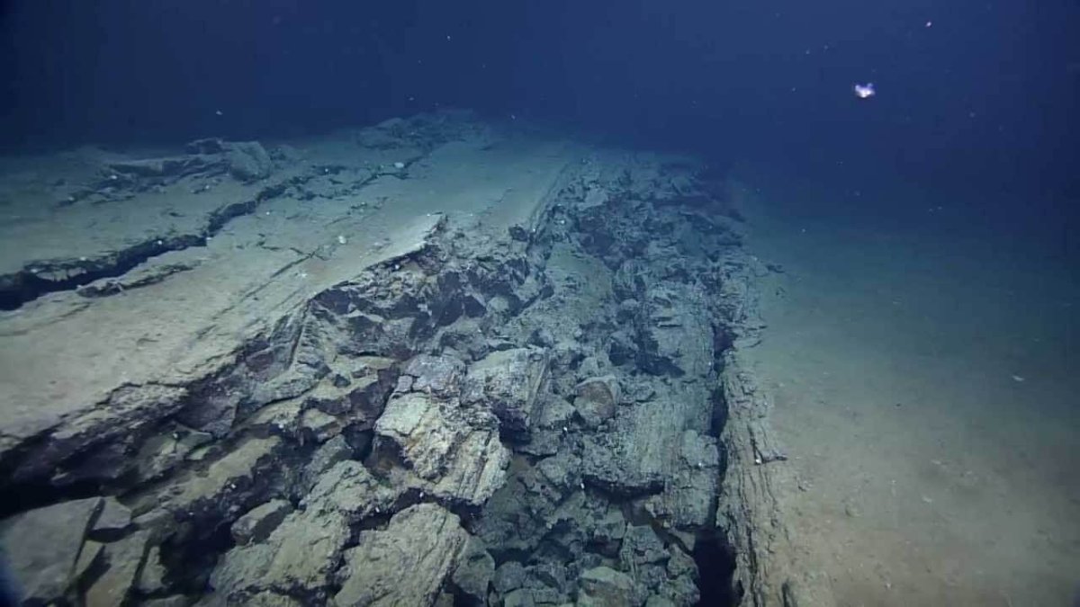 Берингово море дно