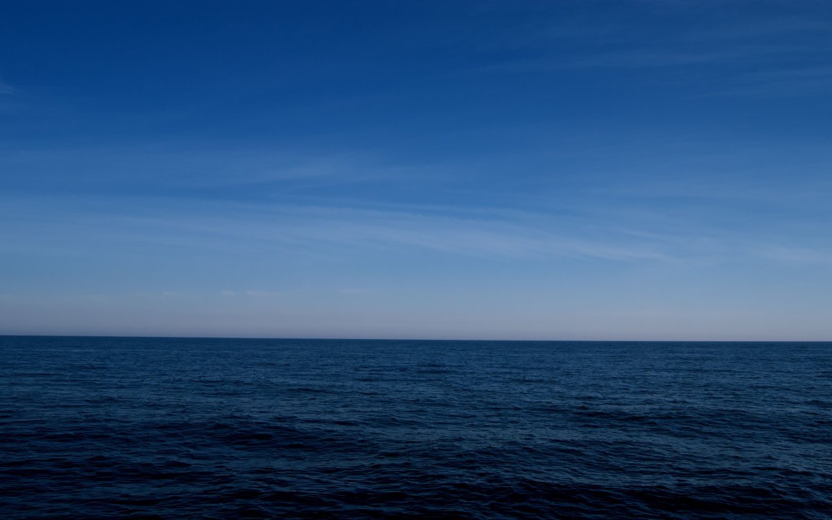 Балтийское море Горизонт