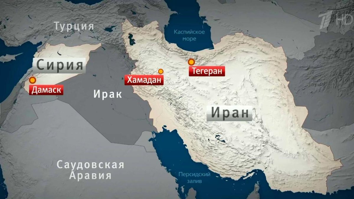 Каспийское море и Сирия